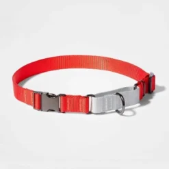 Martingale with Buckle Dog Collar - Tomato/Silver - Boots & Barkley™ -Pet Gizmos Sales GUEST 02e803f3 6d2e 4fa3 9bde bf34fdc5a42b