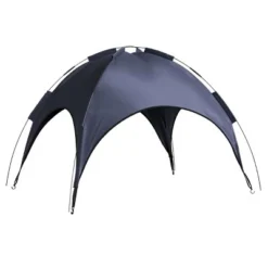 Elevated Dog Bed with Canopy - 48x36-Inch Portable Pet Bed with Non-Slip Feet - Indoor/Outdoor Dog Cot with Carrying Case by PETMAKER (Blue) -Pet Gizmos Sales GUEST 04bdfaed 9ee2 49a3 b7fb 2e0b42571e2a