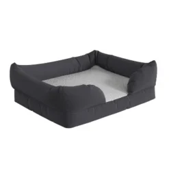 Merrick Lane Cozy Orthopedic Joint Relief Memory Foam Bolster Dog Bed, Removable, Washable Cover, Non-Slip Bottom -Pet Gizmos Sales GUEST 08697c8f 1da4 4b44 b4be 2bdd08025403