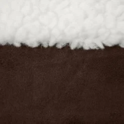 FurHaven Faux Sheepskin Snuggery Orthopedic Dog Bed