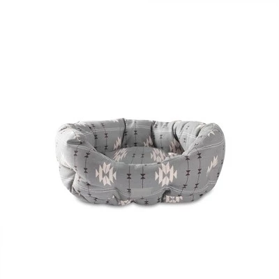 PetShop by Fringe Studio Geometric Round Cuddler Dog Bed - Gray 8 PetShop by Fringe Studio Geometric Round Cuddler Dog Bed - Gray - Image 8