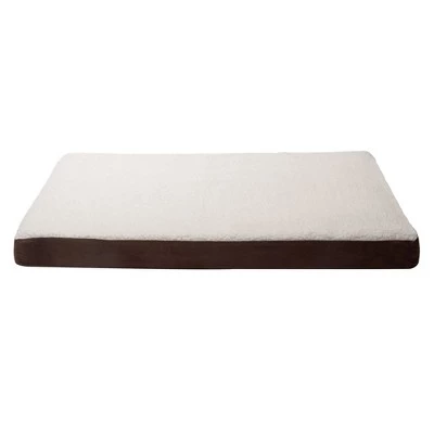 FurHaven Faux Sheepskin & Suede Deluxe Orthopedic Mattress Dog Bed 1 FurHaven Faux Sheepskin & Suede Deluxe Orthopedic Mattress Dog Bed