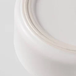 Boots & Barkley Dog Bowl with Resist Pattern - Matte White - 6cup - Boots & Barkley™