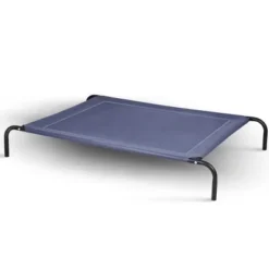 Costway Large Dog Cat Bed Elevated Pet Cot Indoor Outdoor Camping Steel Frame Mat -XL -Pet Gizmos Sales GUEST 17ce7b06 d2d7 4945 a7a5 d585511af672
