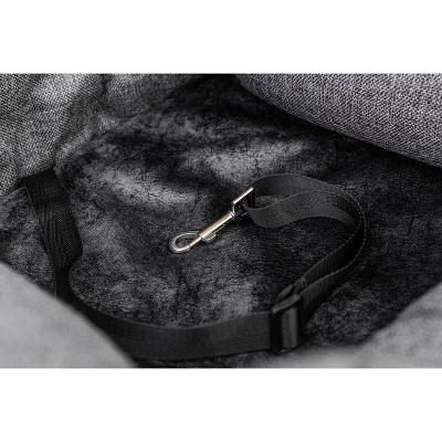 Paw Brands PupProtector Memory Foam Car Dog Bed - Grey 2 Paw Brands PupProtector Memory Foam Car Dog Bed - Grey - Image 2