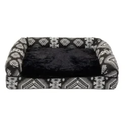 FurHaven Southwest Kilim Memory Foam Sofa Dog Bed