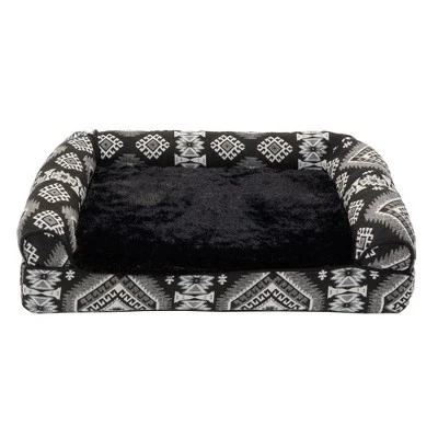 FurHaven Southwest Kilim Memory Foam Sofa Dog Bed 1 FurHaven Southwest Kilim Memory Foam Sofa Dog Bed
