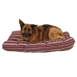 Carolina Pet Company Striped Faux Gusset Jamison Dog Bed - Red 9 Carolina Pet Company Striped Faux Gusset Jamison Dog Bed - Red -Pet Gizmos Sales GUEST 2a6e57d0 99fb 4d4e 8ee9 683839399a8e