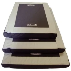 Dakota 283 Washable Portable Foam Cushioned Padded Indoor Dog Kennel Mat, Crate Cage Bed for Dogs and Pets, Black/Gray, X-Large -Pet Gizmos Sales GUEST 2cbe4dfc 527d 41d6 9ebf 866318ca1834