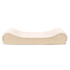 FurHaven Ultra Plush & Suede Luxe Lounger Gel Top Dog Bed