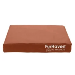 FurHaven Logo Indoor/Outdoor Deluxe Full Support Orthopedic Dog Bed