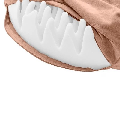 FurHaven Wave Fur & Velvet Snuggery Orthopedic Dog Bed 4 FurHaven Wave Fur & Velvet Snuggery Orthopedic Dog Bed - Image 4