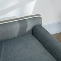 PawHut Soft Foam Large Dog Couch for a Fancy Dog Bed, Spongy Dog Sofa Bed, Washable Cover, Elevated Dog Bed, Gray 8 PawHut Soft Foam Large Dog Couch for a Fancy Dog Bed, Spongy Dog Sofa Bed, Washable Cover, Elevated Dog Bed, Gray -Pet Gizmos Sales GUEST 3a109c28 114f 4975 8a40 06e813f4bc27