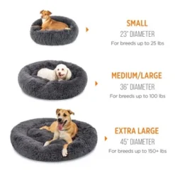 Best Choice Products 36in Dog Bed Self-Warming Plush Shag Fur Donut Calming Pet Bed Cuddler 14 Best Choice Products 36in Dog Bed Self-Warming Plush Shag Fur Donut Calming Pet Bed Cuddler -Pet Gizmos Sales GUEST 50ab23d9 dd46 4a93 af00 e5a5fee7da9d
