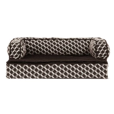 FurHaven Plush & Decor Comfy Couch Orthopedic Sofa-Style Dog Bed 1 FurHaven Plush & Decor Comfy Couch Orthopedic Sofa-Style Dog Bed
