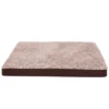 FurHaven Two-Tone Faux Fur & Suede Deluxe Orthopedic Mattress Dog Bed