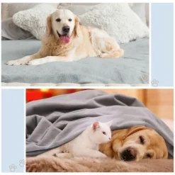 Kritter Planet Waterproof Blanket, Washable Liquid Proof Dog Blanket for Couch Sofa, Reversible Furniture Protector Cover for Dogs, Blanket for Pets -Pet Gizmos Sales GUEST 604dbef8 5e59 48b4 85e4 7945be360c9a