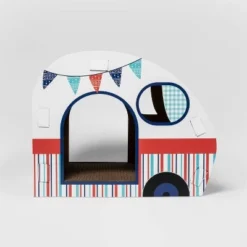 Boots & Barkley Americana Camper Cat Scratch House - Boots & Barkley™
