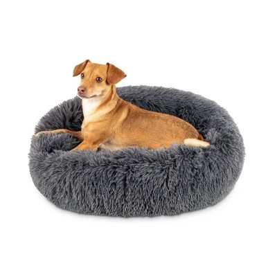 Best Choice Products 36in Dog Bed Self-Warming Plush Shag Fur Donut Calming Pet Bed Cuddler 8 Best Choice Products 36in Dog Bed Self-Warming Plush Shag Fur Donut Calming Pet Bed Cuddler - Image 8