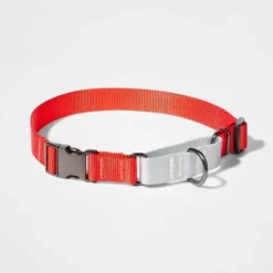 Martingale with Buckle Dog Collar - Tomato/Silver - Boots & Barkley™ -Pet Gizmos Sales GUEST 6edcf235 3e58 41f9 9c01 2b23b891ea18