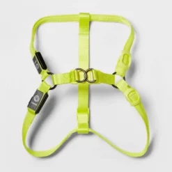 Pet Gizmos Sales 20 LED Rechargeable Dog Harness - Vibrant Green - Boots & Barkley™