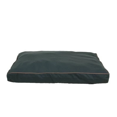 Carolina Pet Company Solid Faux Gusset Jamison Dog Bed - Green 1 Carolina Pet Company Solid Faux Gusset Jamison Dog Bed - Green