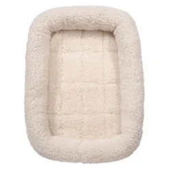 Slumber Pet High Pile Fleece Bumper-Style Crate Pet Bed - Natural -Pet Gizmos Sales GUEST 7d2225b4 0343 408a a15b 08b1d9a223fd 4