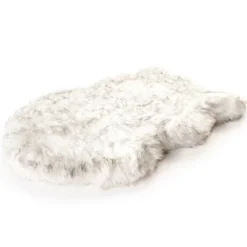 PAW BRANDS PupRug Faux Fur Orthopedic Luxury Dog Bed