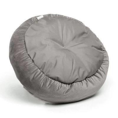 Best Friends by Sheri Cozy Cuddler Ilan Dog Bed - 24"x24" - Gray 4 Best Friends by Sheri Cozy Cuddler Ilan Dog Bed - 24"x24" - Gray - Image 4