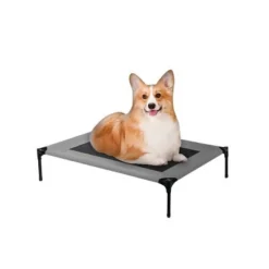 SolarTec Cot Dog Bed - Gray -Pet Gizmos Sales GUEST 8878681c e363 4aeb 8f9e 790f85c38af0 1