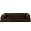 FurHaven Plush & Suede Full Support Sofa Dog Bed