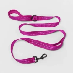 Comfort Reflective Double Stitch Dog Leash - Boots & Barkley™ Pink -Pet Gizmos Sales GUEST 8ec9a41e cef3 4fe8 8092 fab57e7dd449