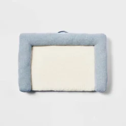 Sofa Bolster Dog Bed - Light Blue - Boots & Barkley™