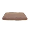 Carolina Pet Company Solid Faux Gusset Jamison Dog Bed - Tan