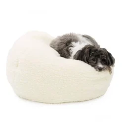 Carolina Pet Company Sherpa Puff Ball Dog Bed - Natural 6 Carolina Pet Company Sherpa Puff Ball Dog Bed - Natural -Pet Gizmos Sales GUEST 97277d4a 3215 4f28 9326 755c6b731722