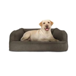 Canine Creations Sofa Rectangle Dog Bed - Brown -Pet Gizmos Sales GUEST 99762c0a 94e3 4a9d 9fec 9ca168d67a84