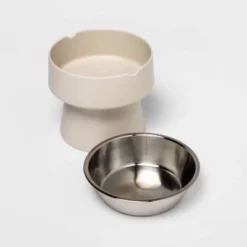 Boots & Barkley Elevated Dog Bowl - Gray - 3.5 Cups - Boots & Barkley™