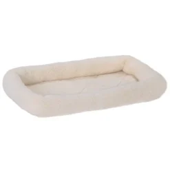 FurHaven Faux Lambswool Bolster Crate Pet Bed -Pet Gizmos Sales GUEST a6a1286b 91d9 42be a29b 54dab04bd15c