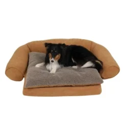 Carolina Pet Company Ortho Sleeper Comfort Couch Dog Bed - Caramel -Pet Gizmos Sales GUEST ae7ab60b 9ab7 4c2a 9b4f 9dbbd1427021 1
