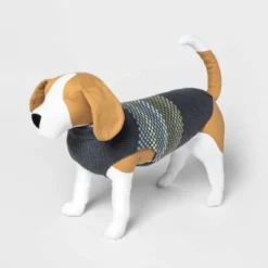 Fairisle Stripe Cool Colorway Dog and Cat Sweater - Gray - Boots & Barkley™ -Pet Gizmos Sales GUEST b1a6f5d5 321e 43d9 9676 8a89a567e088 1