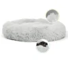 Best Friends by Sheri Donut Shag Frost Dog Bed - 45"x45" - Off-White