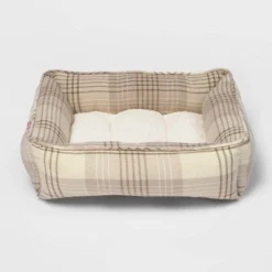Orthopedic Plaid Flannel Cuddler Dog Bed - Cream/Brown - Boots & Barkley™ 9 Orthopedic Plaid Flannel Cuddler Dog Bed - Cream/Brown - Boots & Barkley™ -Pet Gizmos Sales GUEST b395c15a 64a4 4fbe a49e 66a47c7b29eb 2