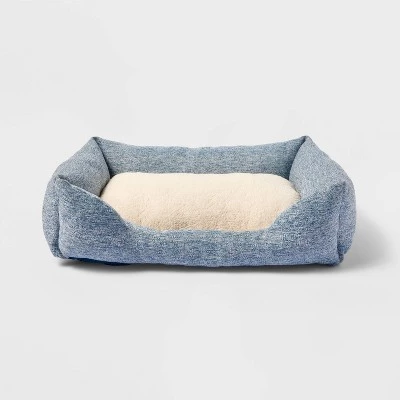 Cuddler Dog Bed - Blue - Boots & Barkley™ 4 Cuddler Dog Bed - Blue - Boots & Barkley™ - Image 4