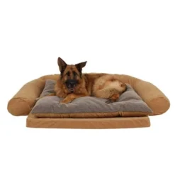 Carolina Pet Company Ortho Sleeper Comfort Couch Dog Bed - Caramel -Pet Gizmos Sales GUEST b9b75046 7a62 4e10 8d6f 01084e20049f