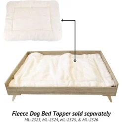 Midlee Raised Wooden Dog Bed Frame- Small -Pet Gizmos Sales GUEST bba8e051 63f1 4301 ad1f 4adfb9a3e251
