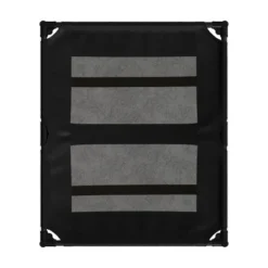 Elevated Dog Bed - 36x30-Inch Portable Pet Bed with Non-Slip Feet - Indoor/Outdoor Dog Cot or Puppy Bed for Pets up to 80lbs by PETMAKER (Black) -Pet Gizmos Sales GUEST bc50396e 4593 4f7c ae69 a27a5a73e18a