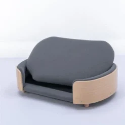 Bulldog Large Size XL Dog Beds With Removable Cover, Velvet Cushion With Solid Wood legs and Bent Wood Back-The Pop Maison -Pet Gizmos Sales GUEST bcaa347f 49a5 4816 8f77 5ae68268703b