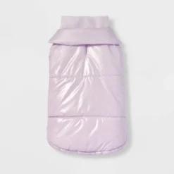 Pet Gizmos Sales 35 Shiny Dog Puffer Vest - Purple - Boots & Barkley™