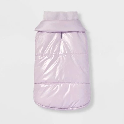 Shiny Dog Puffer Vest - Purple - Boots & Barkley™ 1 Shiny Dog Puffer Vest - Purple - Boots & Barkley™
