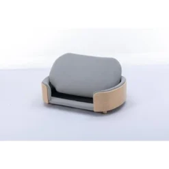 Bulldog Large Size XL Dog Beds With Removable Cover, Velvet Cushion With Solid Wood legs and Bent Wood Back-The Pop Maison -Pet Gizmos Sales GUEST c47f4420 0cd7 4c3d a4fd 03bb80282077